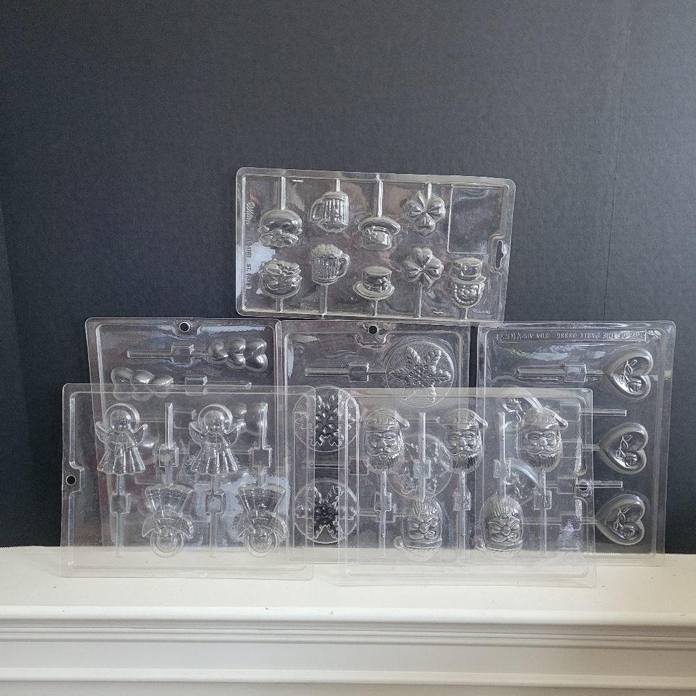 Lot of Life of the Party Lollipop Molds